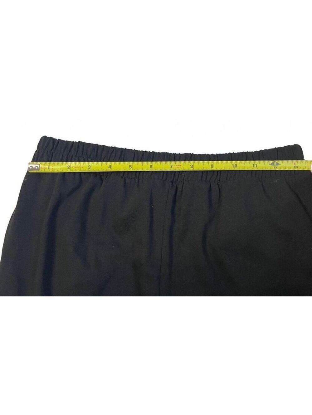 Gap Women's Small Cotton Black Wide Leg Sweatpants Casual Lounge Cozy Athleisure - Picture 7 of 9